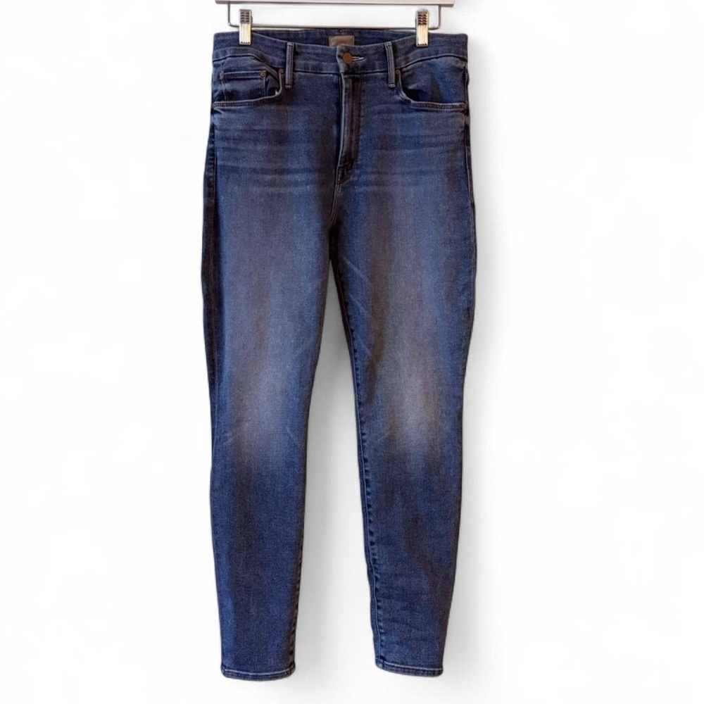 Mother The Looker Ankle Jeans size 31 Juicin Wash mid rise skinny